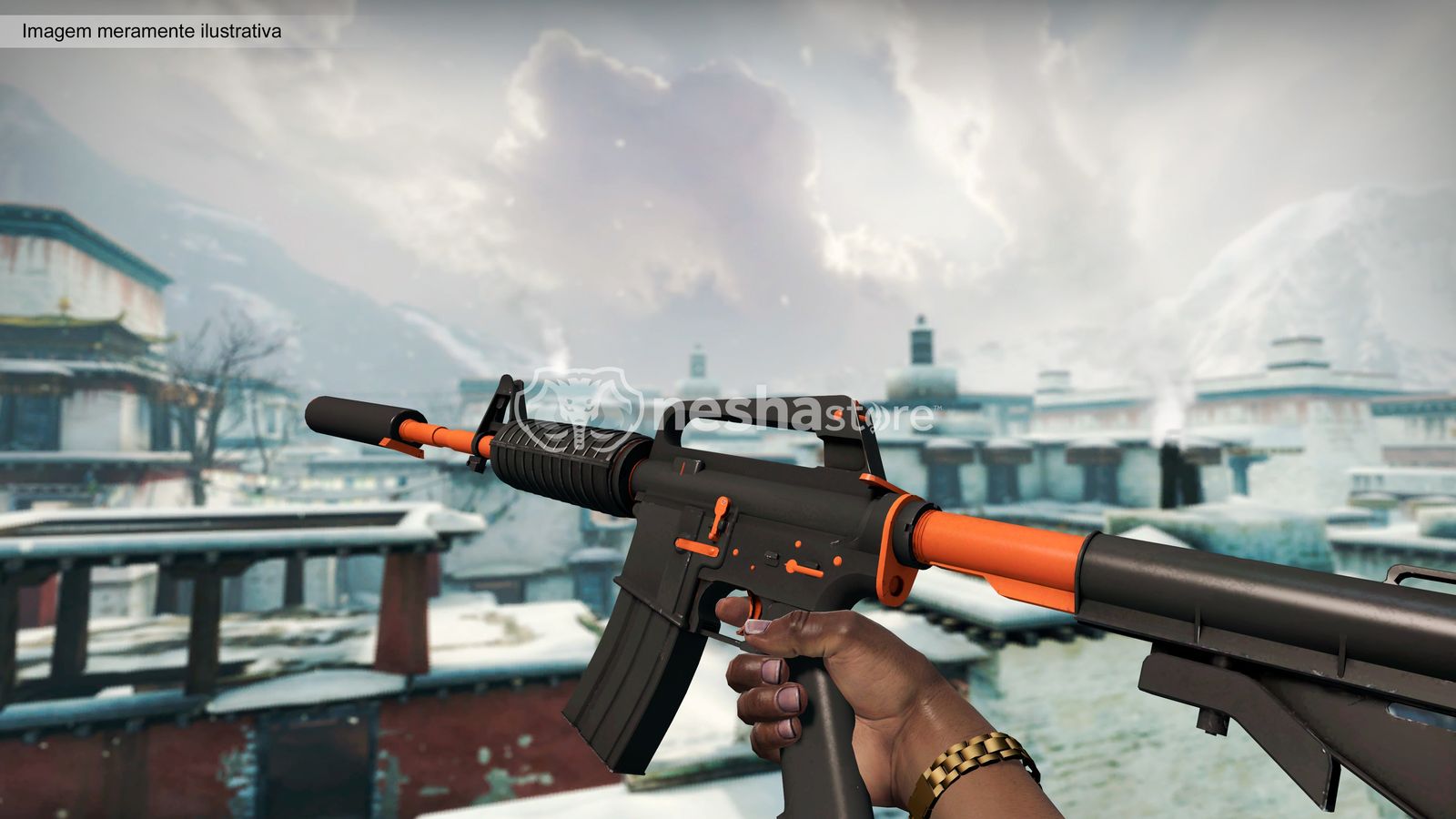 M4A1-S | Nitro (Pouco Usada)