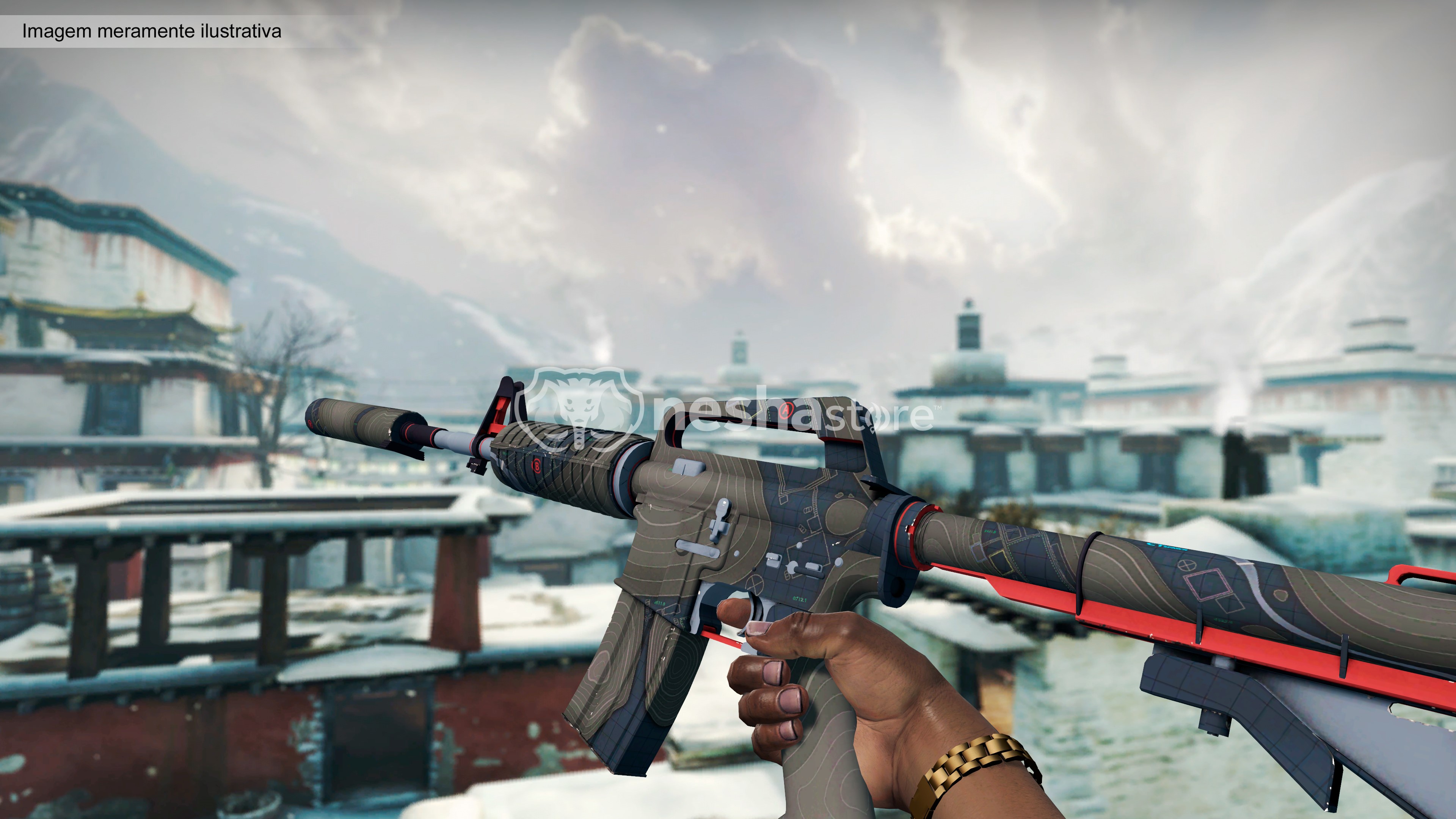 M4A1-S | Instrução (Pouco Usada)