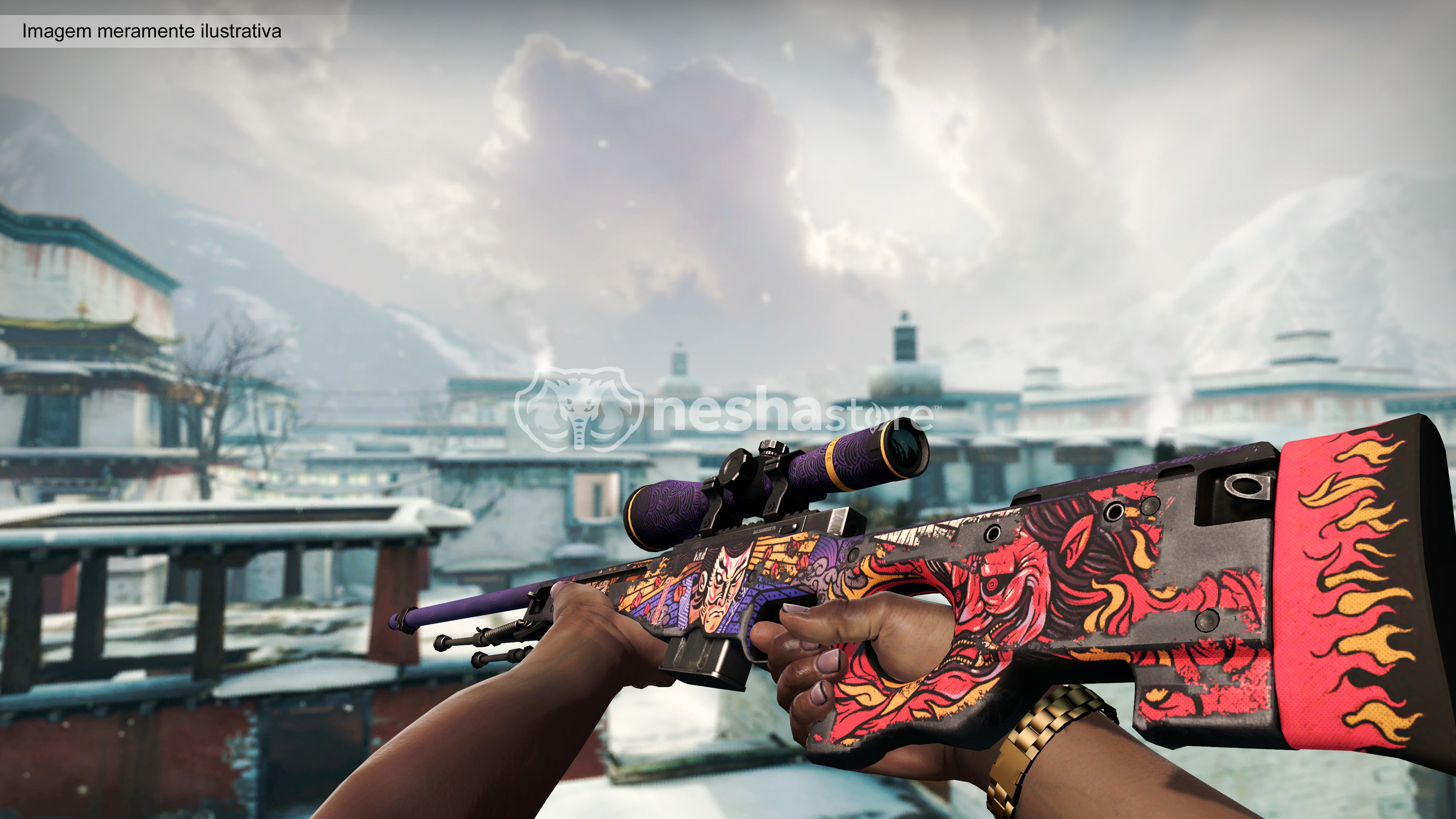 AWP | Oni Taiji (Bem Desgastada)