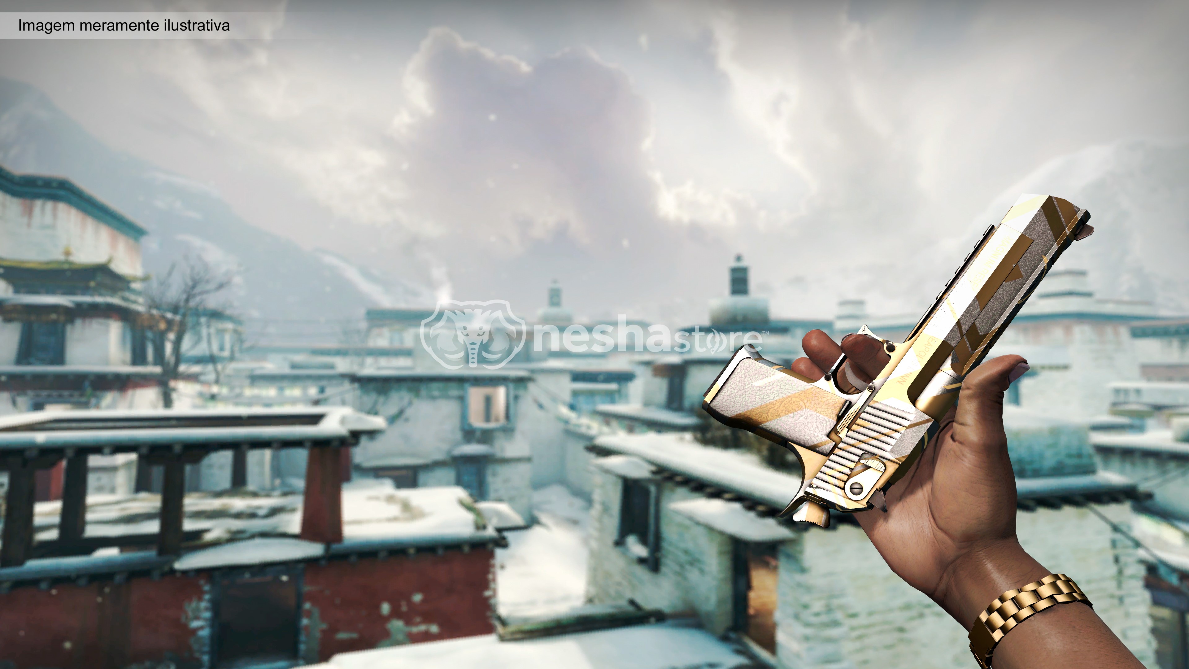 Desert Eagle Decó Bronze (Nova de Fábrica)