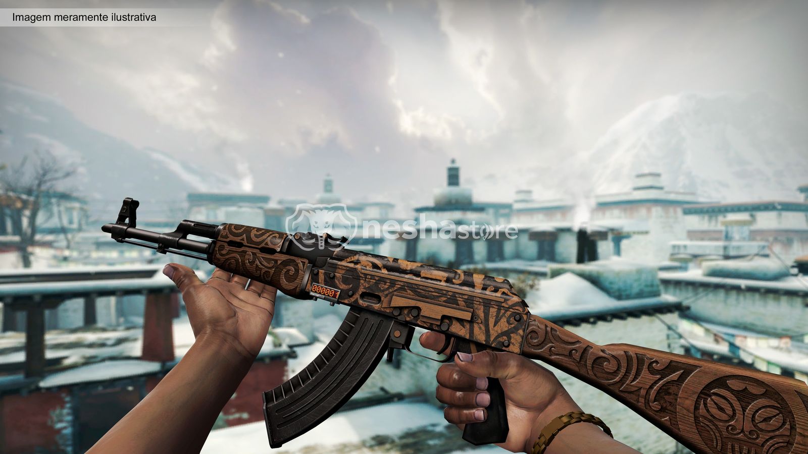 AK-47 (StatTrak™) | Inexplorada (Nova de Fábrica)