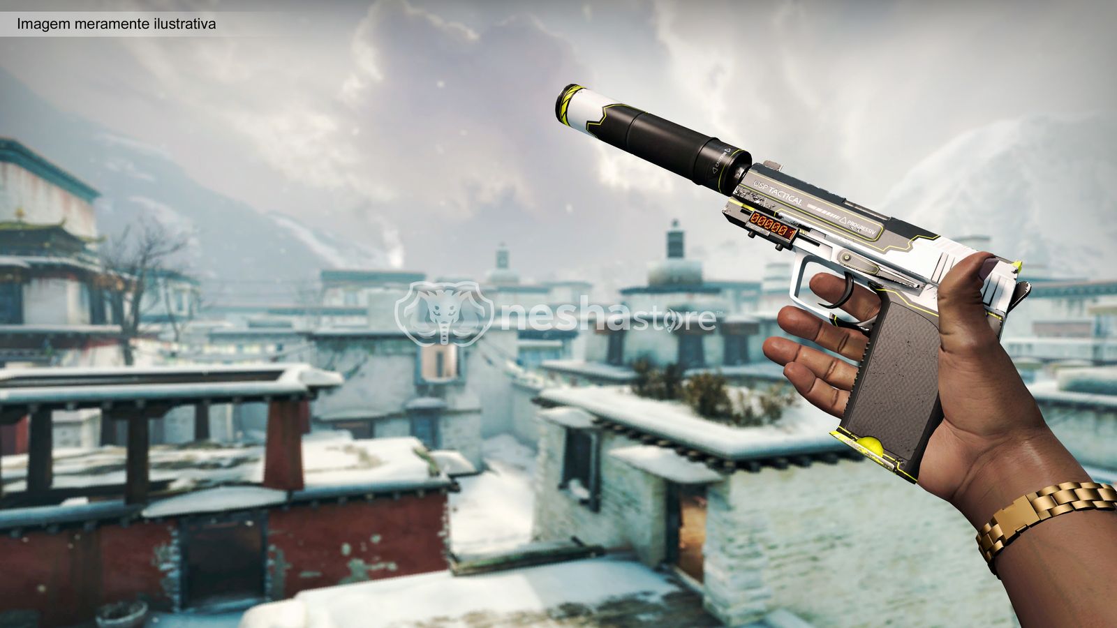 USP-S (StatTrak™) | Torque (Pouco Usada)